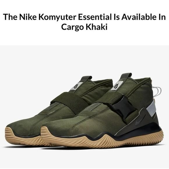 The Nike Komyuter Essential Is Available In Cargo Khaki size 9 - Picture 1 of 10